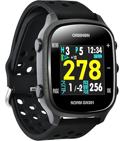 【美品】THE GOLF WATCH GS501 グリーンオンゴルフ THE GOLF WATCH GS501 | GREENON